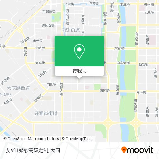 艾V唯婚纱高级定制地图