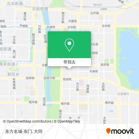 东方名城-东门地图
