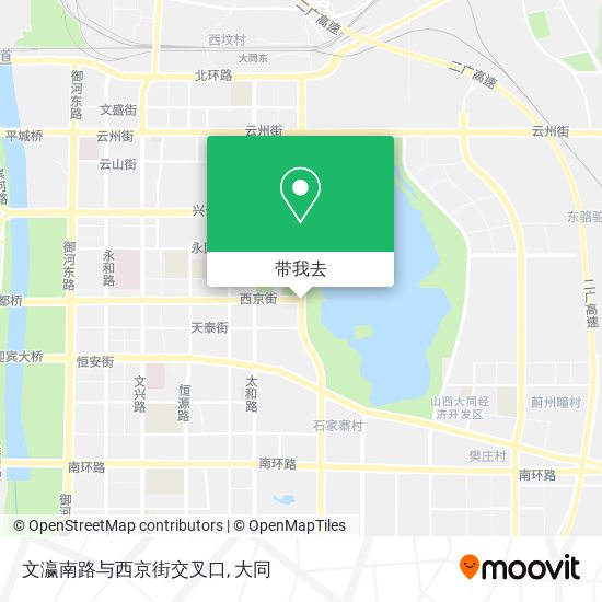 文瀛南路与西京街交叉口地图