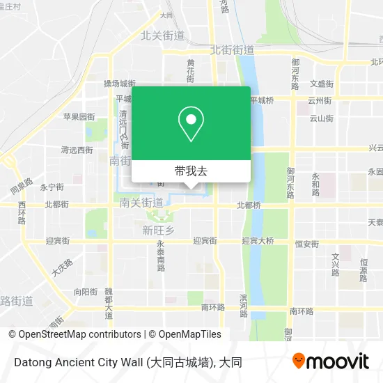 Datong Ancient City Wall (大同古城墙)地图