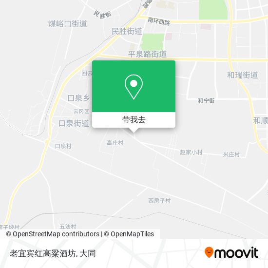 老宜宾红高粱酒坊地图