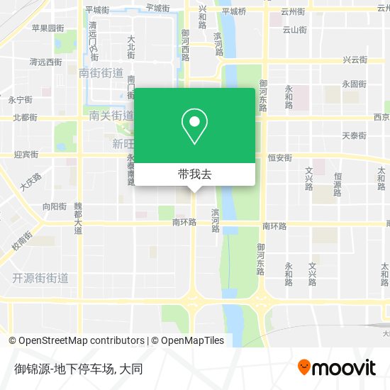 御锦源-地下停车场地图