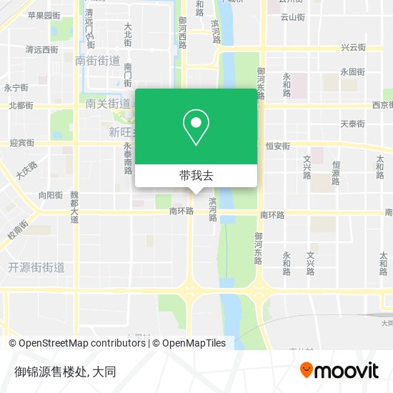 御锦源售楼处地图
