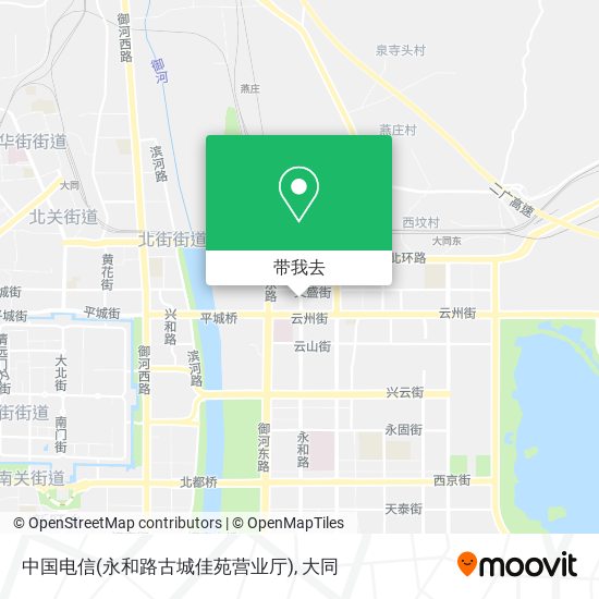 中国电信(永和路古城佳苑营业厅)地图