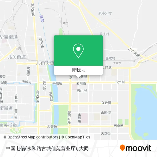 中国电信(永和路古城佳苑营业厅)地图
