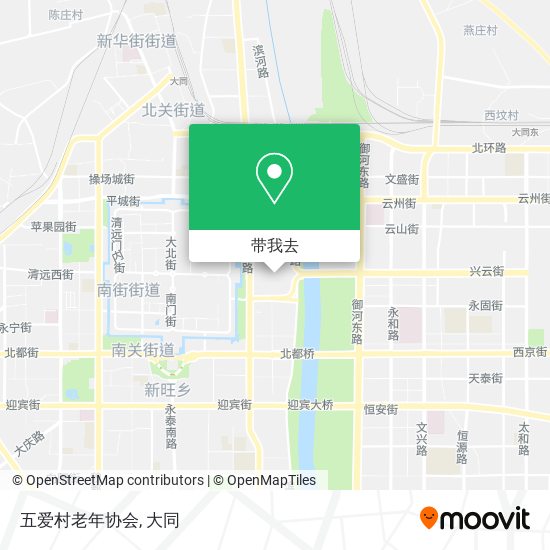 五爱村老年协会地图