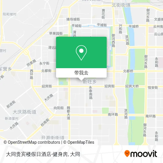 大同贵宾楼假日酒店-健身房地图