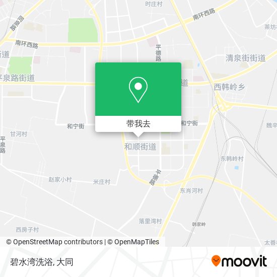 碧水湾洗浴地图
