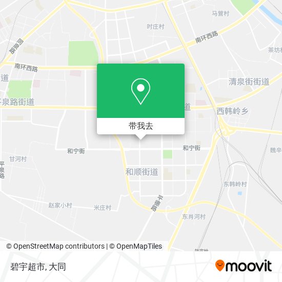 碧宇超市地图