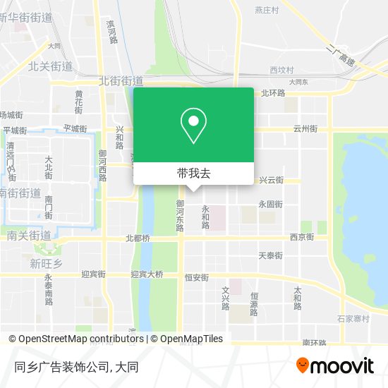 同乡广告装饰公司地图