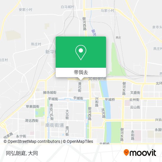 同弘朗庭地图