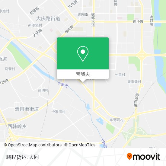 鹏程货运地图