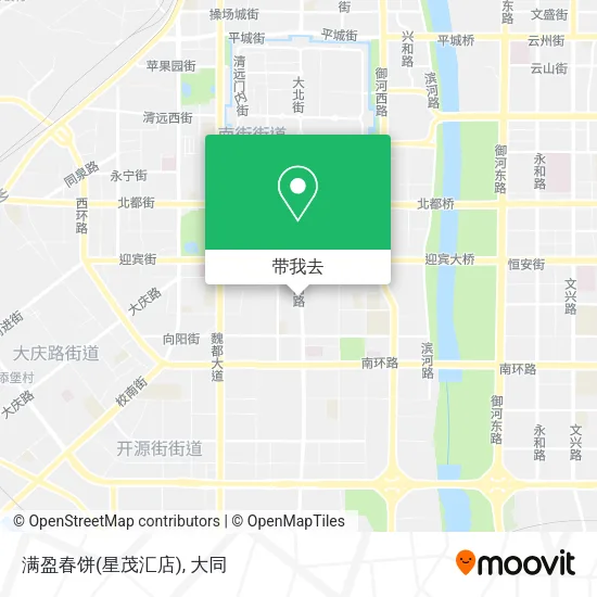 满盈春饼(星茂汇店)地图