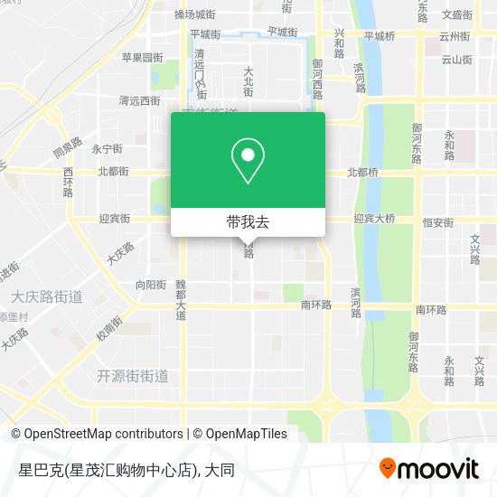 星巴克(星茂汇购物中心店)地图