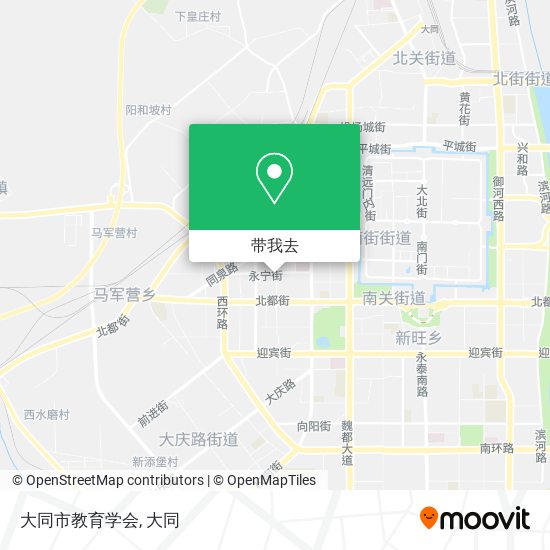 大同市教育学会地图