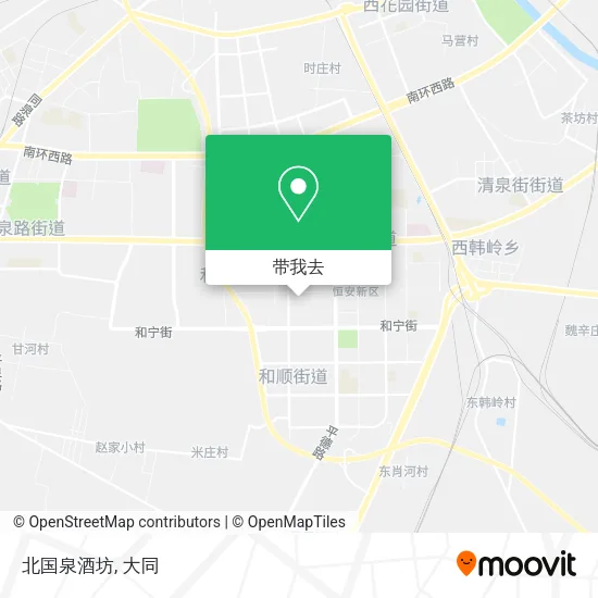 北国泉酒坊地图