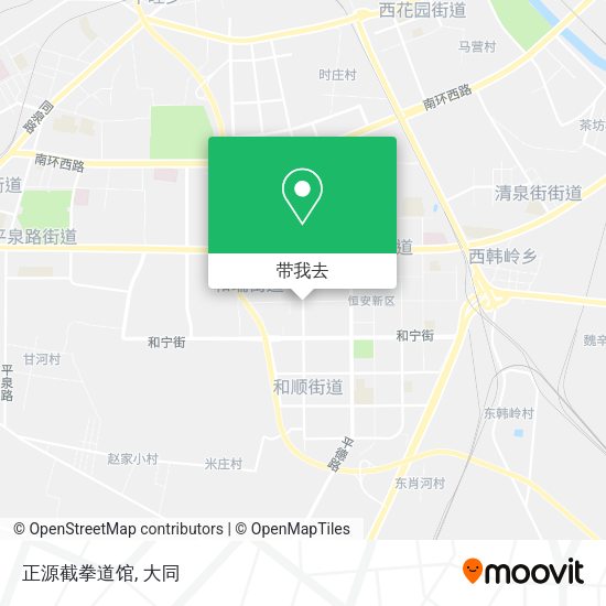 正源截拳道馆地图