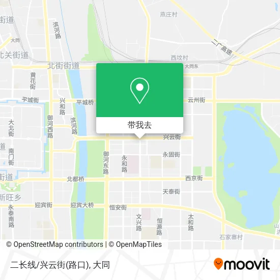 二长线/兴云街(路口)地图