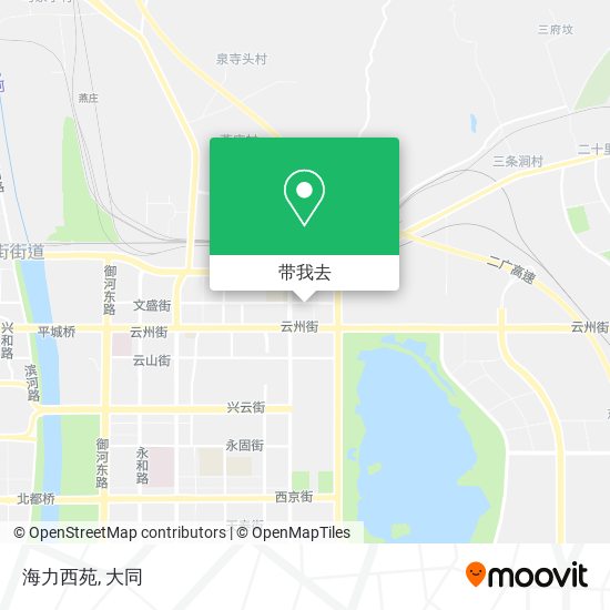 海力西苑地图
