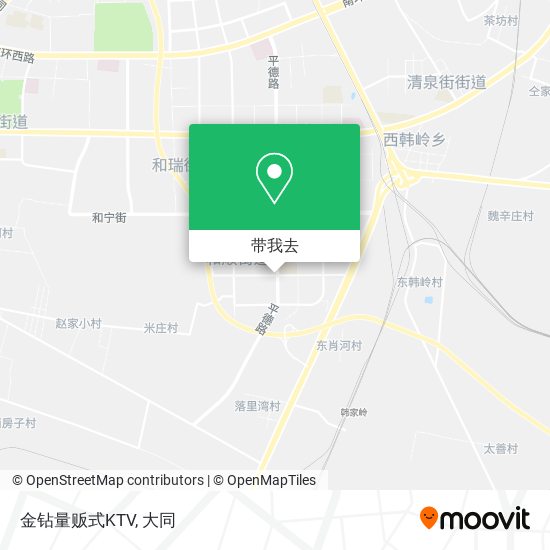 金钻量贩式KTV地图