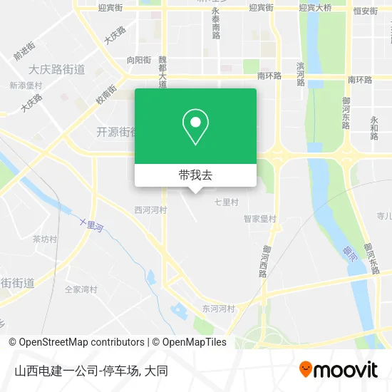 山西电建一公司-停车场地图