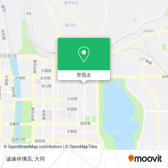 诚缘祥佛店地图