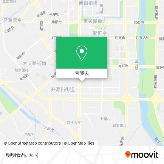明明食品地图