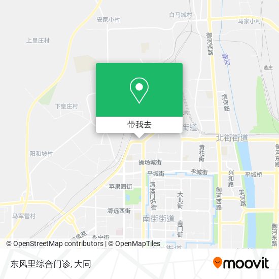 东风里综合门诊地图