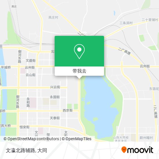 文瀛北路辅路地图