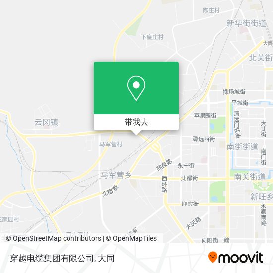 穿越电缆集团有限公司地图