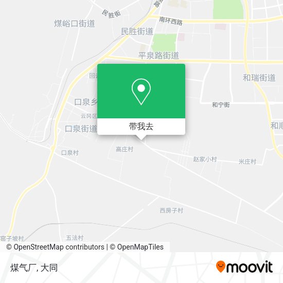 煤气厂地图