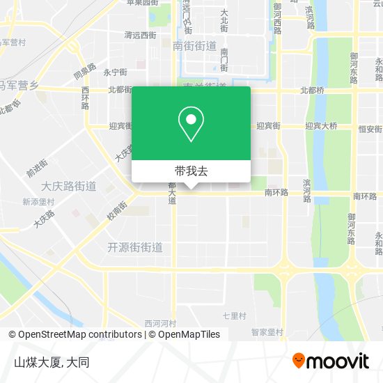 山煤大厦地图