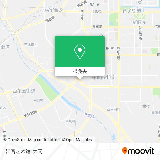 江音艺术馆地图