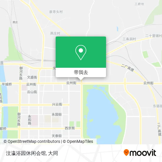 汶瀛浴园休闲会馆地图