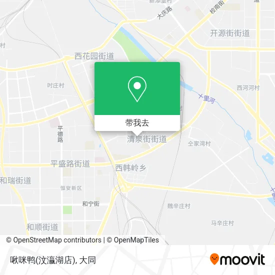 啾咪鸭(汶灜湖店)地图