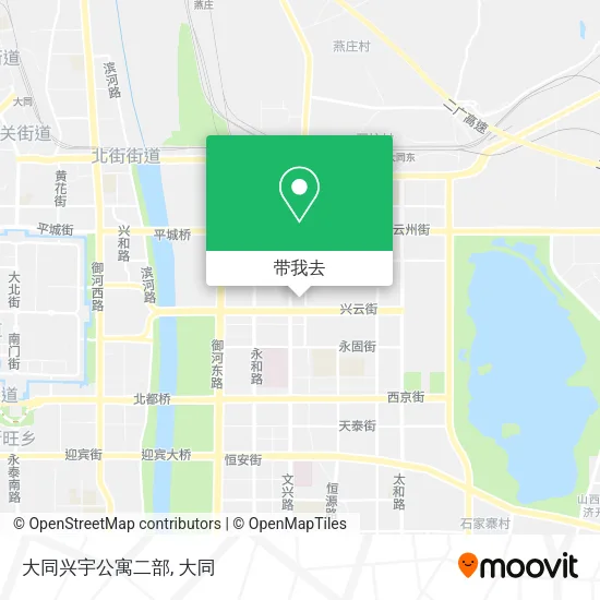 大同兴宇公寓二部地图