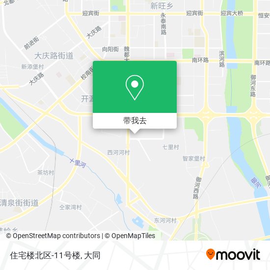 住宅楼北区-11号楼地图