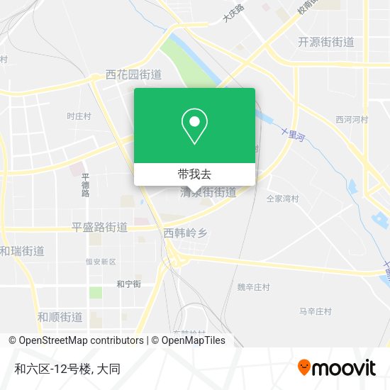 和六区-12号楼地图