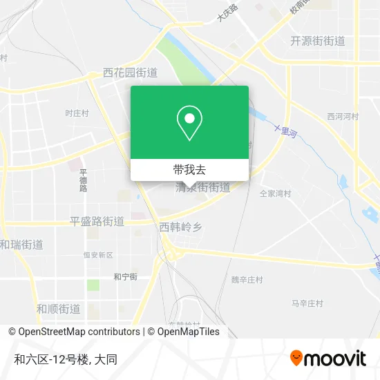 和六区-12号楼地图