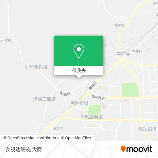 美视达眼镜地图
