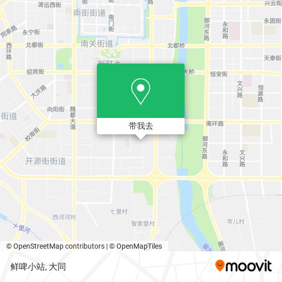 鲜啤小站地图