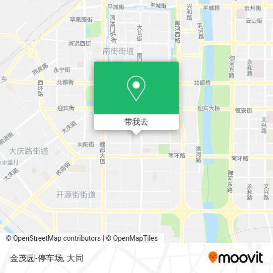 金茂园-停车场地图