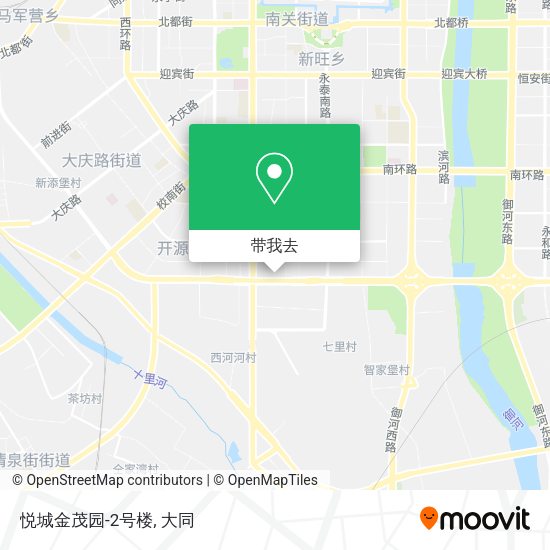悦城金茂园-2号楼地图