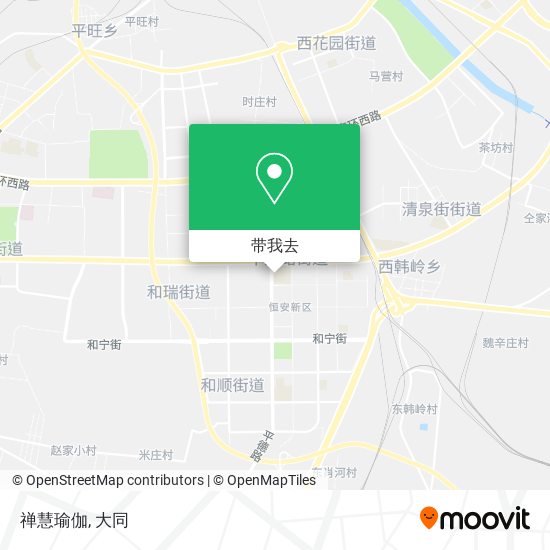 禅慧瑜伽地图