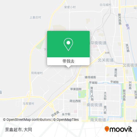 景鑫超市地图