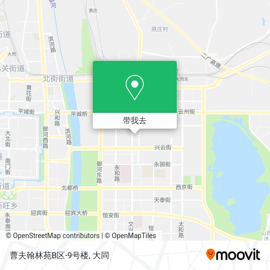 曹夫翰林苑B区-9号楼地图