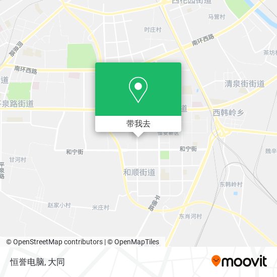 恒誉电脑地图