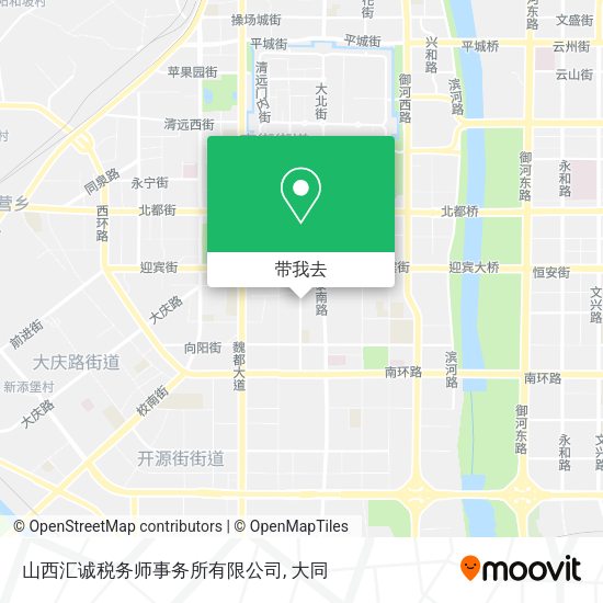 山西汇诚税务师事务所有限公司地图