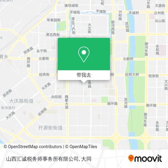 山西汇诚税务师事务所有限公司地图