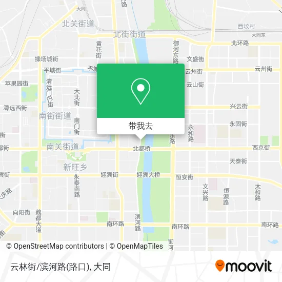 云林街/滨河路(路口)地图